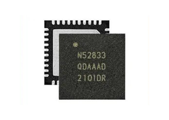 BT NRF52833-QDAA-R7 RF 시스템 온 칩 SoC NRF52833 다중 프로토콜 SoC QFN40