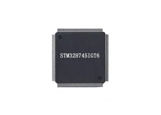STM32H745IGT6 이중 32비트 Arm Cortex-M7 플래시 마이크로컨트롤러 IC 176-LQFP
