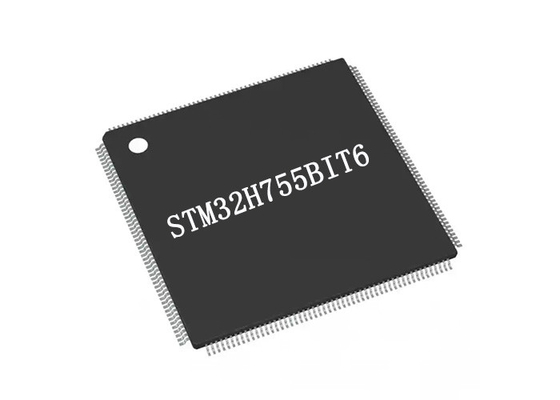 DP FPU 마이크로컨트롤러 IC 2MBytes 플래쉬 메모리와 STM32H755BIT6 고성능 DSP