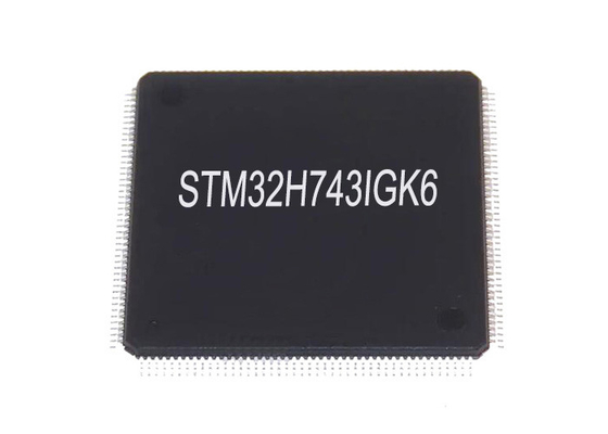 LQFP176 하나의 핵 마이크로컨트롤러 IC 480MHz STM32H743IGK6 고성능
