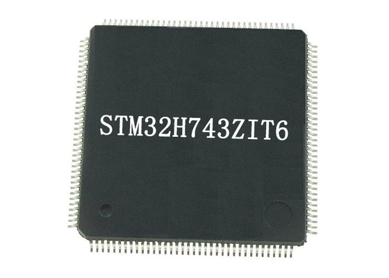 집적 회로 칩 STM32H743ZIT6 2-비트 단일코어 480MHz 2MB 마이크로컨트롤러 IC 144-lqfp