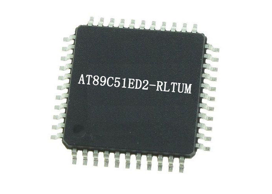 집적 회로 칩 AT89C51ED2-RLTUM 8-비트 60MHz 64kB 순간 MCU 마이크로컨트롤러 IC