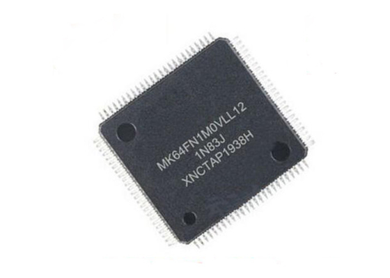 집적 회로 칩 MK64FN1M0VLL12 마이크로컨트롤러 IC LQFP100 하나의 핵