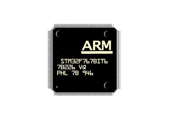 고성능 STM32F767BIT6 팔 Cortex-M7 마이크로컨트롤러 IC 208-lqfp