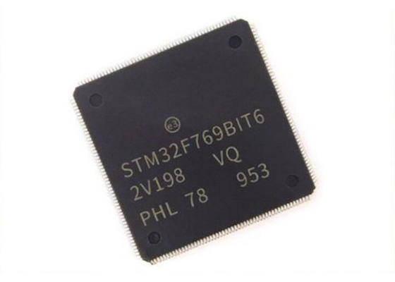 마이크로컨트롤러 IC STM32F769BIT6 LQFP208 고성능 팔 외피 M7 MCU