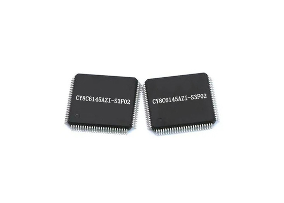 CY8C6145AZI-S3F02 마이크로컨트롤러 IC 32-비트 150MHz 512KB 순간 100-LQFP 패키지