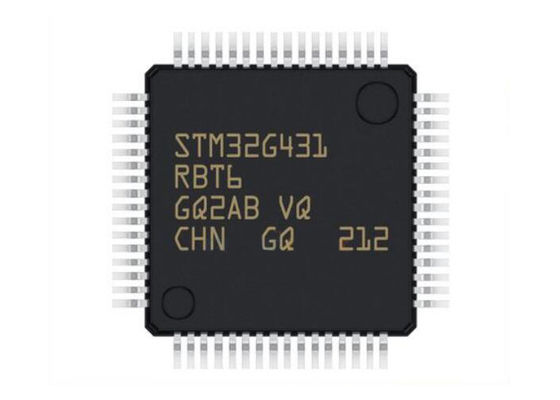 STM32G431RBT6 ARM Cortex-M4F MCU, 170MHz 속도, 128KB 플래시 메모리, 32비트 싱글 코어, LQFP64 패키지