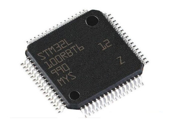 32MHz 집적 회로 칩 STM32L100RBT6 하나의 핵 마이크로컨트롤러 IC 64LQFP
