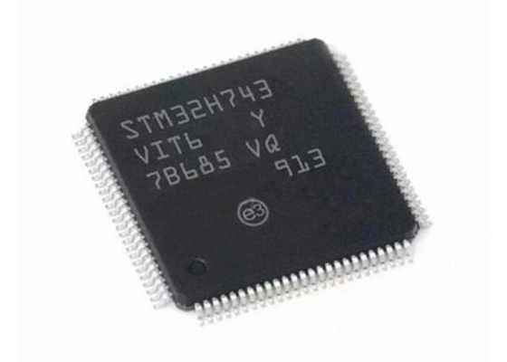 480MHz 팔 외피 M7 STM32H743VIT6 하나의 핵 마이크로컨트롤러는 LQFP100을 자릅니다