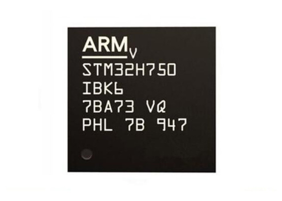 고성능 MCU STM32H750IBK6 마이크로컨트롤러 IC 201UFBGA 32Bit 하나의 핵