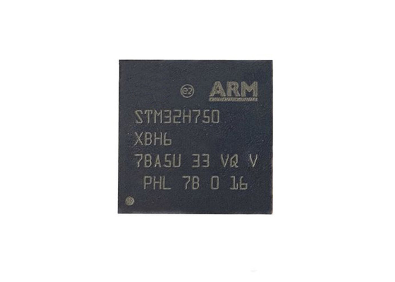 265-TFBGA STM32H750XBH6 단일코어 32-비트 팔 Cortex-M7 마이크로컨트롤러 IC