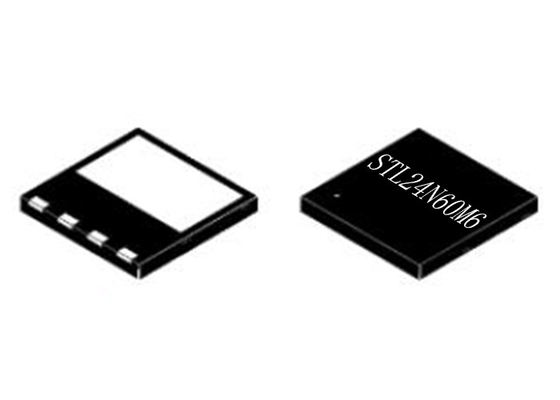 집적 회로 칩 STL24N60M6 파워 모스펫 트랜지스터 600V 8PowerVDFN