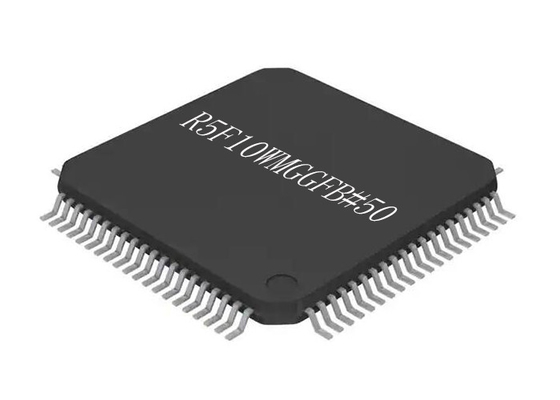 24MHz IC 칩 R5F10WMGGFB#50 16Bit 마이크로컨트롤러 칩 LQFP80 128KB 플래시