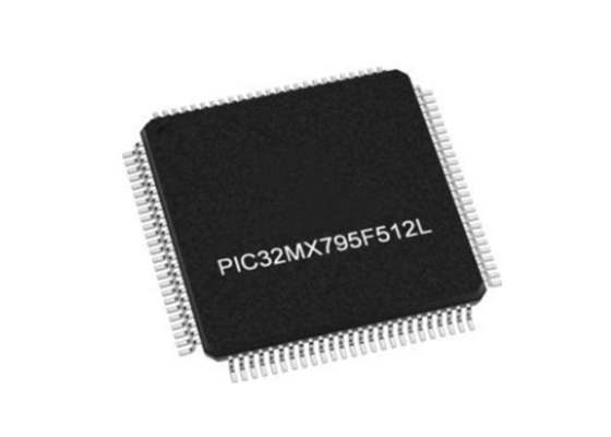 512KB 순간 PIC32MX795F512L-80I/PT 32-비트 단일코어 마이크로컨트롤러 - MCU 100-tqfp