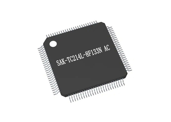 집적 회로 칩 SAK-TC214L-8F133N AC 32 비트 3중 코어 CPU 마이크로컨트롤러 IC
