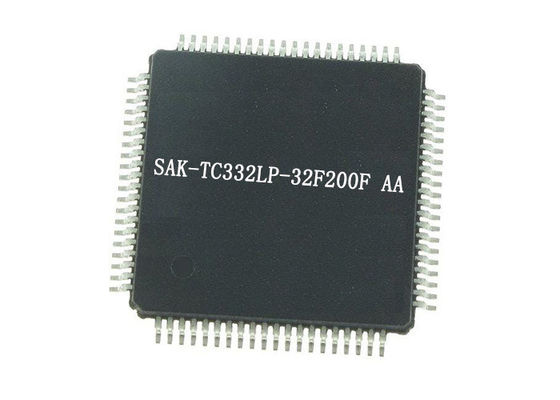 SAK-TC332LP-32F200F AA Aurix TC3xx 마이크로컨트롤러 MCU, 248 kB SRAM, 2 MB 플래시 및 TQFP-80 패키지의 저전력