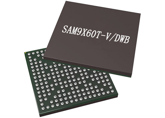 마이크로 컨트롤러 MCU SAM9X60T-V/DWB 초저전력 팔 마이크로 프로세서 IC