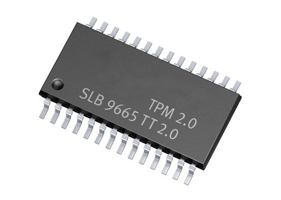 집적 회로 칩 SLB9665TT2.0은 보안 솔루션 TSSOP28 IC 칩을 끼워 넣었습니다