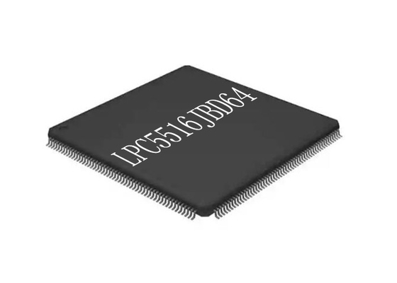 하나의 핵 LPC5516JBD64 집적 회로 칩 64HTQFP 마이크로컨트롤러 IC 150MHz