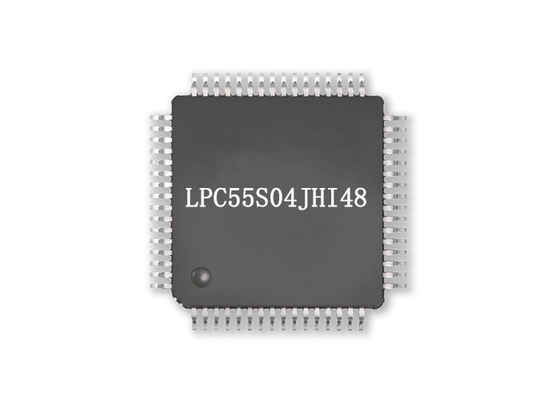 IC은 LPC55S04JHI48 MCU 고능률 팔 외피 마이크로컨트롤러 IC 48-vfqfn을 자릅니다