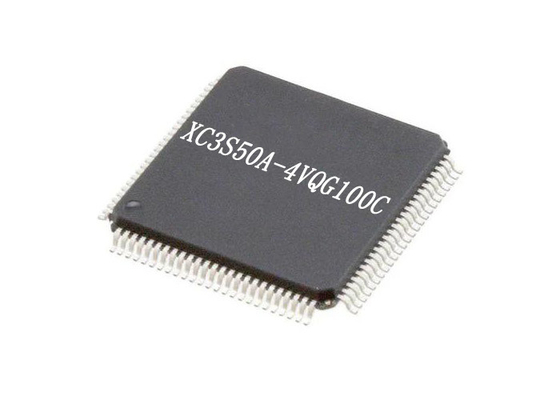 통합된 IC XC3S50A-4VQG100C 100-TQFP 고성능 필드 프로그래머블 게이트 어레이