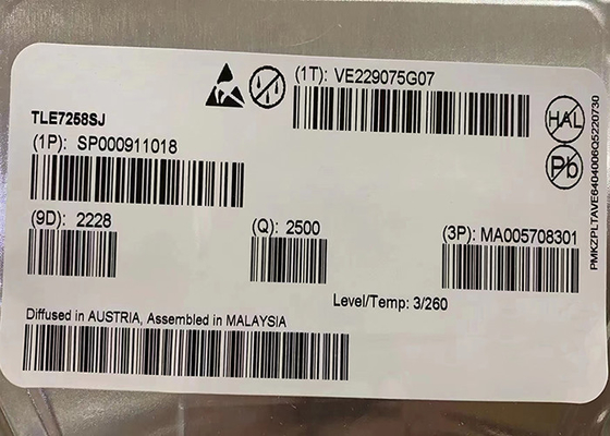 LIN 송수신기 IC TLE7258SJ 집적 회로 칩 8SOIC 송수신기는 20Kbps를 자릅니다