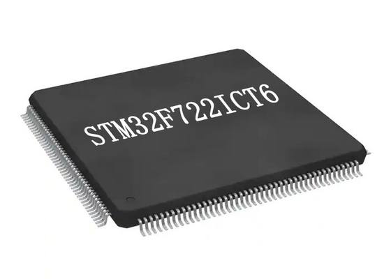 통합된 IC STM32F722ICT6 고성능 DSP 마이크로컨트롤러 IC 176-lqfp