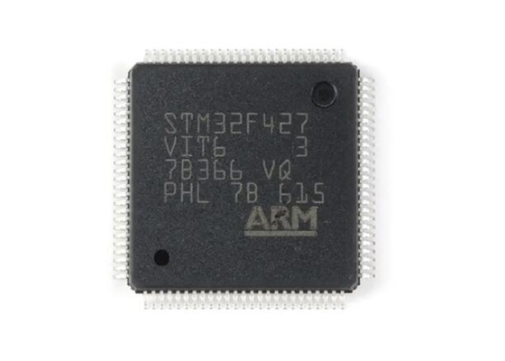 LQFP100 마이크로컨트롤러 MCU STM32F427VIT6 하나의 핵 180MHz 마이크로컨트롤러 칩
