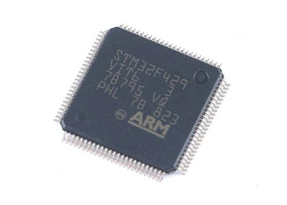 STM32F429VIT6은 IC 32Bit 하나의 핵 마이크로컨트롤러 IC 100LQFP를 통합했습니다