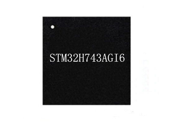 480MHz STM32H743AGI6 32 비트 마이크로컨트롤러 169UFBGA 하나의 핵 마이크로컨트롤러 MCU