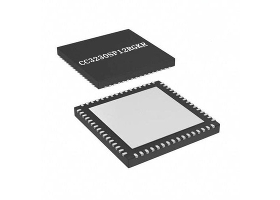 CC3230SF12RGKR 와이파이 마이크로컨트롤러 모듈 무선 송수신기 IC 64-VFQFN 패키지