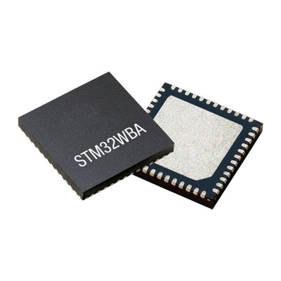 STM32WBA52CGU6 무선 전신 MCU 2.4GHz 무선 송수신기 ICs BT V5.3 48-UFQFN 패키지
