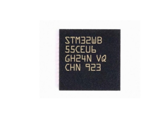 1MB 마이크로컨트롤러 MCU STM32WBA52CEU6 BT 저 에너지 32 비트 MCU 무선 전신 시리즈
