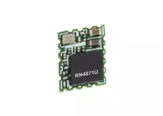 2.44GHz RN4871U-V/RM118 BT 모듈 - 802.15.1 BT 4.2 BLE 모듈 비차폐형 6x8mm