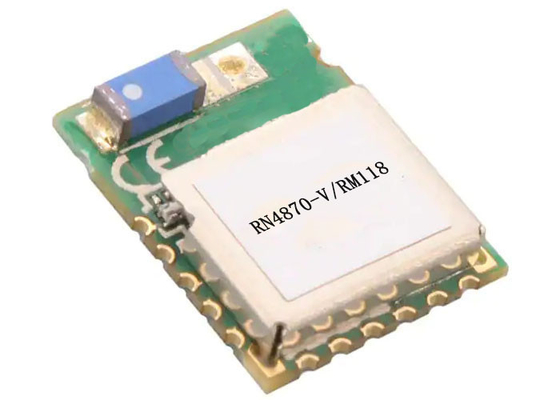 BT 5.0 송수신기 모듈 2.4GHz 통합된 RN4870-V/RM118 33-SMD 모듈