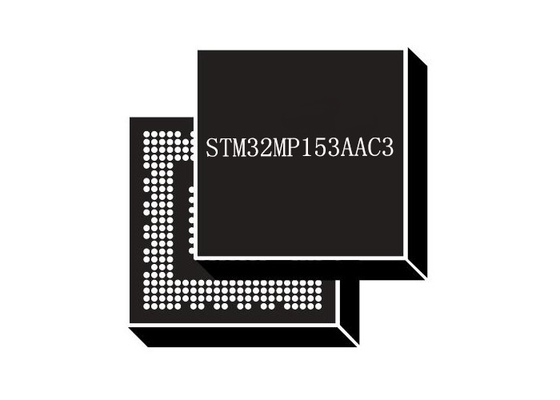 마이크로컨트롤러 MCU STM32MP153AAC3 361TFBGA 팔 외피 A7 마이크로프로세서 IC