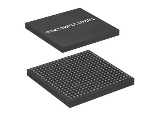 내장된 마이크로프로세서 IC STM32MP151DAB1 1 핵심 354-LFBGA 표면 부착