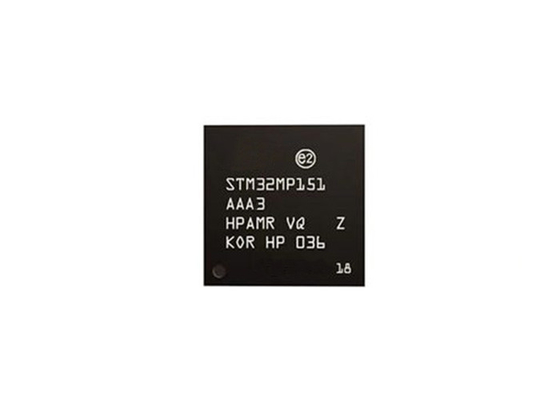 고성능 STM32MP151AAA3 마이크로프로세서 IC 1 핵심 32-비트 448-lfbga