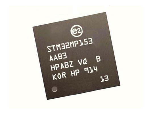 마이크로컨트롤러 MCU STM32MP153AAB3 32Bit 마이크로프로세서 IC 354LFBGA 표면 부착