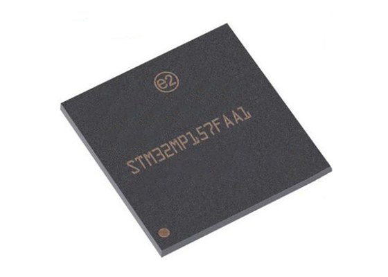 마이크로컨트롤러 MCU STM32MP157FAA1 2 핵심 마이크로프로세서 IC 448LFBGA 팔 외피 A7