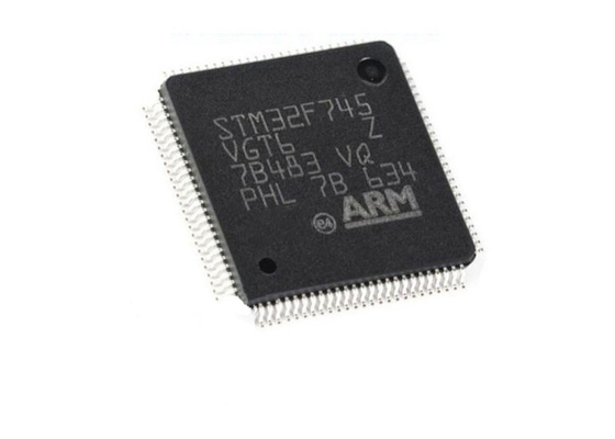 STM32F745VGT6 고성능 216 마하즈 CPU는 마이크로컨트롤러 IC을 끼워 넣었습니다