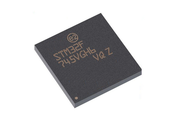 마이크로컨트롤러 MCU STM32F745VGH6 1MB 순간 BGA 표면 부착 마이크로컨트롤러