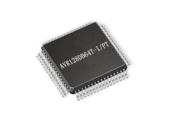 고성능 마이크로컨트롤러 MCU AVR128DB64T-I / PT 8-비트 24MHz 64-tqfp