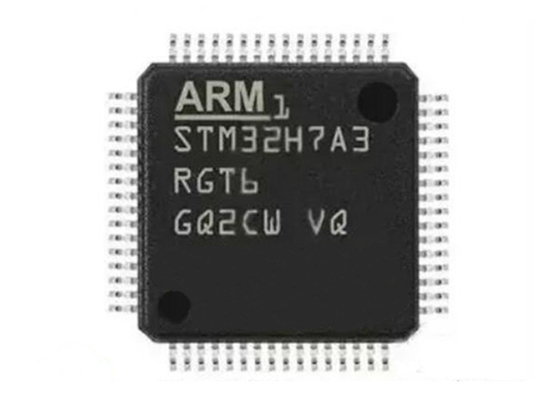 32Bit 팔 외피 맥스 STM32H7A3RGT6 마이크로컨트롤러 MCU 64LQFP 고성능