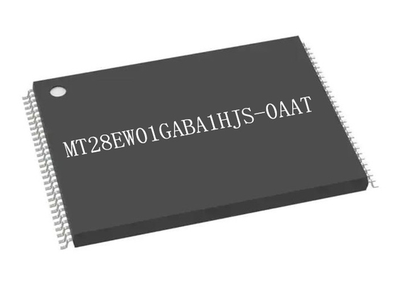 집적 회로 칩 MT28EW01GABA1HJS-0AAT NOR 메모리 칩 56TSOP 1Gbit 대비