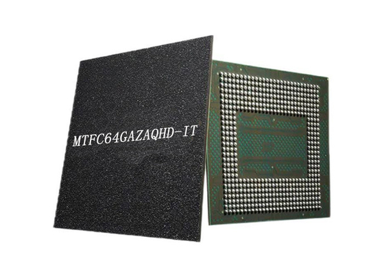 집적 회로 칩 MTFC64GAZAQHD-IT 512Gbit 200MHz 153-VFBGA 메모리용 IC
