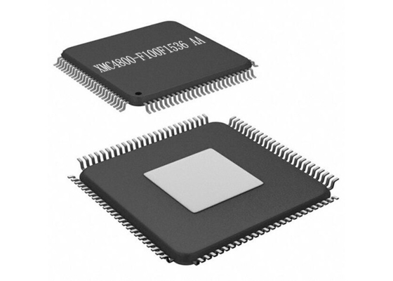 100-LQFP 마이크로컨트롤러 MCU XMC4800-F100F1536 AA 32Bit 하나의 핵 마이크로컨트롤러 IC