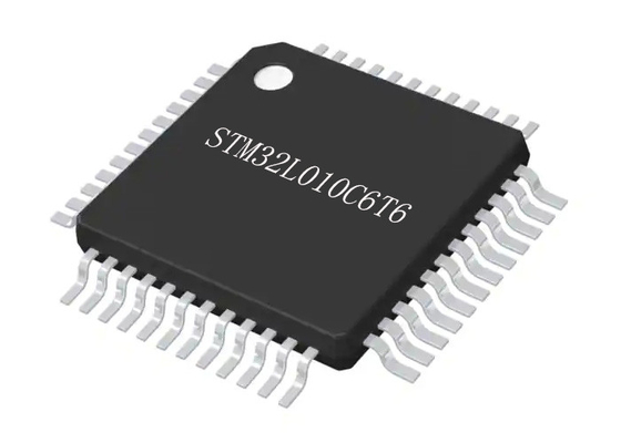 STM32L010C6T6 32는 MCU 하나의 핵 32MHz 32KB 마이크로컨트롤러 IC 표면 부착을 물었습니다