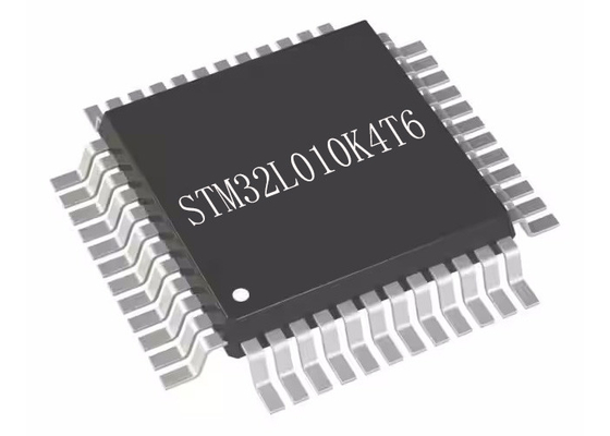 STM32L010K4T6 내장된 마이크로컨트롤러 IC 하나의 핵 32MHz 16KB 32-lqfp