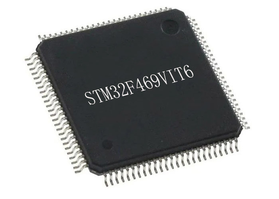 100-LQFP 표면 부착 STM32F469VIT6 2MB 순간 내장된 마이크로컨트롤러